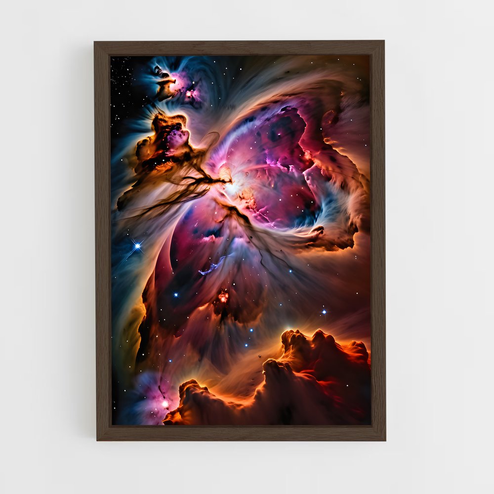 Poster Étoiles dans la Nébulosa – affiche Nébuleuses (vue 5)